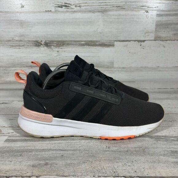 Adidas Racer Women's TR21 Running Shoes Athletic‎ Black Pink Size 10 US - Picture 1 of 8
